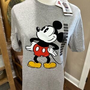 Disney Gray Mickey Mouse T-Shirt Youth 14/16